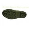 Summer Rubber Work Boot Men , Black Culf Size 43 Jersey Lining