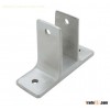 Silver Anodized Extruded Aluminum Solar Clamp Type