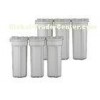 RO Membrane Plastic Water Filter Housing 10 Inch For PP GAC Purifier