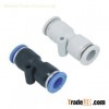 pneumatic fitting brass straight thread pipe joint quick connect fitting