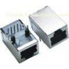 Female 10 / 100 BASE Net Bridge RJ45 with Transformer Filter gold 6u"
