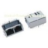 10 / 100 /1000M Base-T  Female Multi Port RJ45 With Transformer And Led