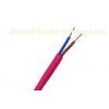 Unshielded 2 Core Silicone Fire Resistant Cable , Low Smoke PVC with Copper Conductor