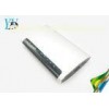 White Real Capacity Dual USB Power Bank / External Mobile Power Backup Charger 8000mAh
