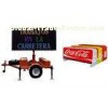 3G Wifi Super Brightness Full Color Taxi LED Display For Outdoor Advertising