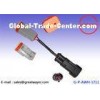 2 Way Waterproof to 2pin Wiring Harness connector UL 2468 22AWG / Auto cable assembly