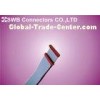 Right / Vertical Angle Single Row Flat Cable 1.27mm for office Equipments