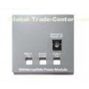 Aluminum Flat Custom Membrane Switches with Embossed Buttons