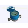 Magnetic Drive Digital Single Jet Water Meter for Garden , Brass Body