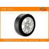 175/70 R13 Rubber Quiet Car Tires / Solid Rubber Tyres Slip Resistance