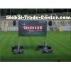Programmable  P6 LED Display Project , SMD 3535 RGB Advertising LED Wall Rental