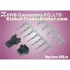 2.5mm Single Row PCB Board Connectors , Wire to Wire Connector 2 pin - 12 pin