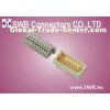 SWB 1.0mm Pitch Pcb Wire Connectors , LCP Nature , Phosphor Bronze