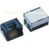 8P8C Shielded RJ45 Connectors , DVR / TV Box Used RJ45 SMT Connector