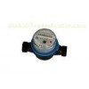 CE / MID Approval Accuracy Residential Water Meters , Economical Plastic Water Meter
