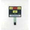 Multicolored Printed Flexible Membrane Switch With 3M Adhesive