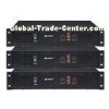 Black 2U 101dB Sound Power Amplifier With Fiber Glass Circuit