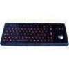 IP65 dynamic vandal proof kiosk industrial& military backlight pc keyboards with trackball and FN ke