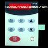 White Metal Dome Flexible Membrane Switch Light Weight With Touch Panel