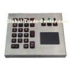 IP65 dynamic backlight pc keyboards/keypad with touchpad vandal proof waterproof