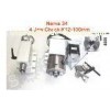 Table Top CNC Router K12-100mm CNC 4th Axis Dividing Head With Chuck 4 Jaw Centering
