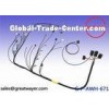 Black Engine wire harness OD PA 7.0 2 pin - 48 pin Socket , engine harness connectors