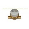 Brass Dry Dial Residential Water Meters , Intelligent Velocity Water Meter