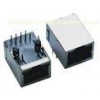 8p8c 10 / 100M/1000M Single Port RJ45 connector with LED and transformer