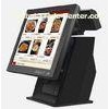 Restaurant All in one Pos Terminal Stable Bottom With Wifi Fluent Touch