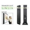 Centralized Control Multimedia All In One PC , LED Interactive Display Powerful All in One PC i5