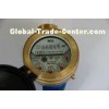 Brass Body Domestic Water Meters , Rotary Vertical Water Flow Meter with 99999 m3 Max Reading