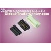 Wafer IDC Male Connector Wire to Board , 0.6mm Crimp Style Connector 4 pin - 12 pin