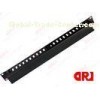 1U Metal Calbe Organizer/Rackmount Cable Management 24Slots