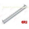 1U white UTP Rj45 110 patch panel 24 port with Fluck 4300 / 1800
