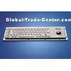 ZT599B Stainless Steel and Polymer Vandal - Proof Kiosk Metal  Keyboard
