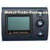 Portable Holter ECG black Recorder With LCD , Holter Heart Monitor FDA Approved
