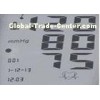 TN positive Graphic LCD Display reflective grey white background LCD panel