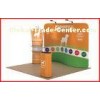 Aluminum 30ft Curved Tension Fabric Display 10ft Customized