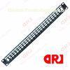 Metal 24 port Blank Rj45 Rack Mount Patch Panel fit for Cat5e Cat6 Keystone jack