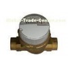 Portable Single Jet Residential Water Meters , Cold Water Flow Meter 110mm Length