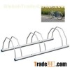 Three-bicycle Floor-mounted Bike Stand
