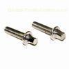 Zinc / Chrome Plated Metal Custom Machine Screws Precision Hardware Machining Parts