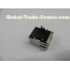 90 degree RJ45 Single Port tap-down with 10/100/1000base transformer,jack rj45 connctor