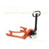 Portable Hydraulic Drum Dumper with Nylon Steering wheels / Pallet Jack
