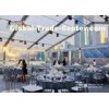Waterproof Outdoor Event Tents Large Capacity 300 Guest Transparent