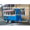 Portable Carts Food Tuck Trailer , Fast Food Trailers for Ice Cream