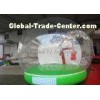Professional  Inflatable Santa Snow Globe / Outdoor Inflatable Bubble Tent