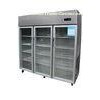 Economical Vertical Three Door Commercial Refrigerator Freezer R134a