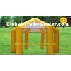 Waterproof Yellow PVC Inflatable Tent / Inflatable Umbrella Tent For Promotion Party