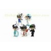 Detective Conan 3D Cartoon Action Figures Character Model , 6cm*14cm Eco-Friendly